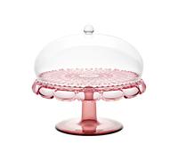 Guzzini - Vanity, alzata con campana in Bio-based SAN e Bio-based SMMA - ARIA (Rosa Flamingo)