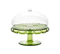 Guzzini - Vanity, alzata con campana, verde ninfea, in Bio-based SAN e Bio-based SMMA - TERRA