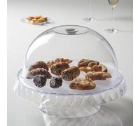 ALZATA D 36 CON CAMPANA TRE USI COPRI TORTA VETRINETTA DOLCI PANE FRUTTA BE15051
