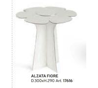 ALZATA DECORATIVA FIORE IN CARTONE 30x29 MADE IN ITALY TABLEAU MARIAGE E VETRINE