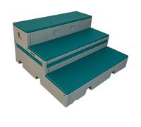 Alzata for coro in plastica, gradini pieghevoli mobili multifunzionali, piattaforma da palco portatile a 3 livelli for aule di musica scolastica(D)