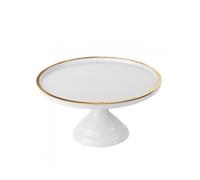 ALZATA MELAMINA BIANCA ORO 30X20H CM