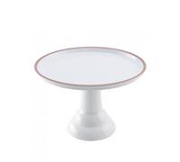 ALZATA MELAMINA BIANCA ROSE GOLD 30X20H CM