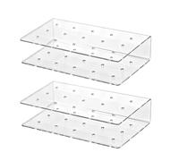 Alzata Per Cake Pop - 2 Pezzi Per La Tavola Da Dessert In Acrilico Supporto Per Asciugatura Cake Pop Per Esposizione E Decorazione Panettieri Domestici Organizzatori Di Feste Shower Eve