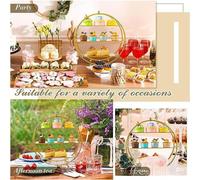 Alzata per cupcake a 3 livelli, supporto per cupcake per banchetti,