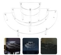 Alzata Per Torta in Acrilico Matrimonio Natale Vassoio Dolci Supporti Torte