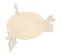 Alzata per torta in legno, 21 cm / 8,3 pollici Torta in legno Supporto per piatto di formaggio Piatto Alzate per esposizione di alimenti Piatto per torta Piedistallo Piatto (Coniglio)