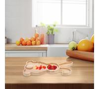 Alzata Per Torta Vaschette Alimenti Vassoio Decorativo in Legno Di Formaggio