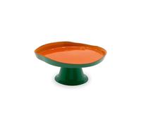 Alzata portadolci in vetro bicolore , varie misure