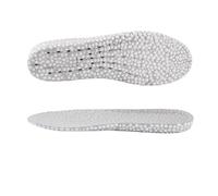 Alzatacco Solette rialzate for scarpe Schiuma di particelle di riso spuntato in PU Traspirante Morbido for escursionismo Protegge la soletta morbida for l'aumento di altezza for i piedi(1.5cm grey,EU