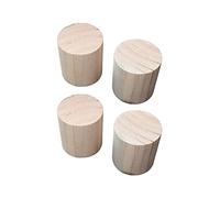 Alzate for Mobili In Legno Piedini Diametro 7 Cm Gambe Cilindriche Sollevatore Elevatore Casa(8cm)