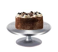 Alzate for torte, Alzata for torta girevole Portatorta rotondo Piatto girevole for torta girevole in alluminio resistente for stand di dessert for feste di nozze Forniture for la decorazione-10 12" 14