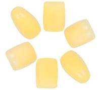 Alzate Laterali 6 Pezzi Giallo per Sassofono in Silicone | Installazione Stabile, Accessorio per Strumenti a Fiato, Supporto Laterale per Chiave Destra