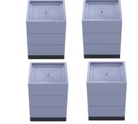 Alzate Letto in Plastica Regolabili Set di 4PZ per Casa Per Mobili Elevazione