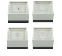 Alzate Letto in Plastica Regolabili Set di 4PZ per Casa Per Mobili Elevazione