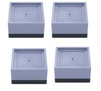 Alzate Letto in Plastica Regolabili Set di 4PZ per Casa Per Mobili Elevazione