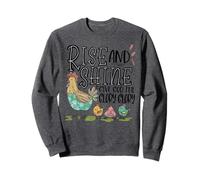 Alzati e risplendi e dai a Dio la Tua Gloria Pollo Famiglia Donne Felpa