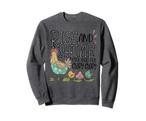 Alzati e risplendi e dai a Dio la Tua Gloria Pollo Famiglia Donne Felpa