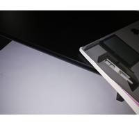 ALZATINA BASE FISSA PORTA TV VIDEO DVD DECODER CIATTI COMPLEMENTO D' ARREDO NERO