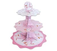 ALZATINA ESPOSITORE CUPCAKE CICOGNA ROSA 42900