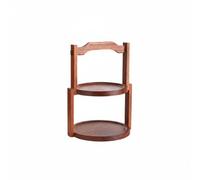 Alzatina in Legno Multi-Livello Supporto Dessert Livelli Manico Superiore