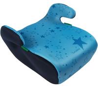 Tataway Seggiolino alzatina auto i-Size ECE R129/03. Alzabimbo per la sicurezza dei bambini con altezza da 126 a 150 cm. Rialzo con grafiche con stelline, seduta per bimbi su fondo blu