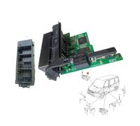 Alzavetri Alzavetro Per VW Per Campmob Per Transporter T5/T6 03-07 Modulo Motore Alzacristalli Porta Unità Controllo Bloccaggio 7H1959801A 7H1959802A Motore Alzacristallo Elettrico(7H1959802A)