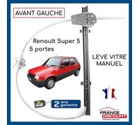Alzavetri Anteriore Sinistro Compatibile Per Renault Super 5 Express 7700774973
