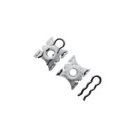 Alzavetri Auto Kit Regolatore Alzacristallo PER Opel PER Astra G PER Convertible PER Coupé 2000 2001 2002 2003 2004 2005 CLIP CURSORE REGOLATORE FINESTRA X2