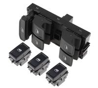 Alzavetri Interruttore Compatibile Con Skoda Per Octavia 2013 2014 2015 2016 2017 Pulsante Singolo Interruttore Alzacristallo Elettrico OEM: 5E0959857(Set)