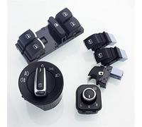 Alzavetro 8 Pz/lotto Finestra Faro Specchio Portellone Carburante Pulsante Interruttore Controllo Porta Per VW Per Passat B6 3C0962125B Pulsante Finestrino(B)