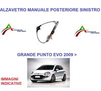 ALZAVETRO ALZACRISTALLI POSTERIORE SX MANUALE PER PUNTO EVO 09> 2009>