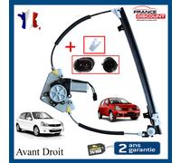 Alzavetro Elettrico Anteriore Destro Con Motore + Adattatori Clio 2 (5 Porte)