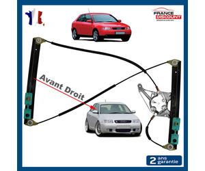 Alzavetro Antigo Destro Passeggero Per Audi A3 8L 2 Porte 8L3837462