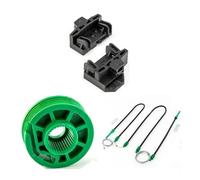 Alzavetro CAVI PULEGGIA RIPARAZIONE REGOLATORE FINESTRINO ANTERIORE DESTRO Per A4 Per B5 1994-2001 OE#8D0837462 Alzacristallo