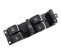 Alzavetro Chrome Master Finestra Controller Interruttore Per VW Per Jetta Per Golf Per GTI MK4 Per Passat B5 Lato Guida 3BD959857 3BD 959 857 1998-2005 Pulsante Finestrino