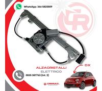 Alzavetro elettrico Alzacristalli Fiat 500 Destro 312 dal 2007 Forma COMPATIBILE