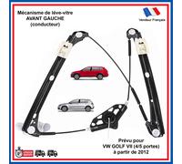 Meccanismo Alza Vetro Elettrico Anteriore Sinistro Per VW GOLF 7 5 Porte