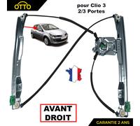 Renault Cognac Remonte Alzacristalli Elettrico Anteriore Destro Leva Vetro per Clio III 3 Porte