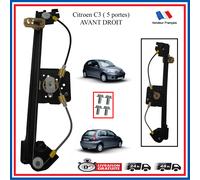 Alzavetro Elettrico Passeggero Per Citroen C3 Dal 2002 Al 2010 5 Porte
