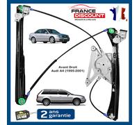 Alzavetro Elettrico Senza Motore Anteriore Destro Per AUDI A4 1994-2001