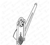 ALZAVETRO MANUALE DESTRO Adatto A Iveco FIAT 110 115 130 190 330 697/300 4644622