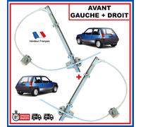 Alzavetro Manuale Sinistro + Destro Per RENAULT Super 5 Five 2/3 Porte