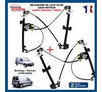 Alzavetro Motore Anteriore Sinistro + Destro Per Berlingo Partner 9221G3 9222G1