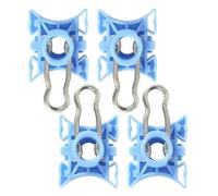 ALZAVETRO Per Volvo 740 940 960 S80 XC70 XC90 V70 S60 4 pezzi Auto Car Door Window Regulator Clip per perno a rullo scorrevole Clip per sollevatore Alzacristallo Elettrico