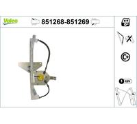 Alzavetro Posteriore Sinistro Elettrico VALEO Per CITROËN C5 III