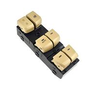 Alzavetro Pulsante Interruttore Controllo Finestra Potere Lato Guida Anteriore Per Hyundai 2012-2016 Per Elantra Per Lang Move Pulsante Finestrino(A Beige)