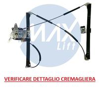 Alzacristalli Meccanismo per Volkswagen Lupo 1998-2005 Anteriore Destro