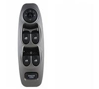 Alzavetro Ulsante Regolatore Interruttore Controllo Finestra 9357025000YN Per Hyundai Per Accent 2000 2001 2002 2003 2004 2005 P Pulsante Finestrino(Silver B)