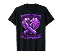 Alzheimer Supporto - Malattia Consapevolezza Demenza Maglietta